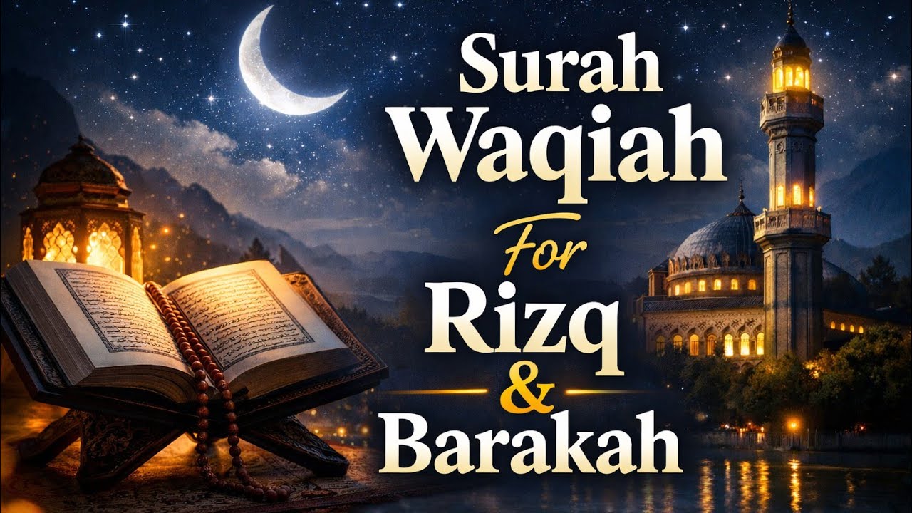 Powerful & Heart Touching Quran Recitation |Surah Waqiah Full – Zain Abu Kautsar 