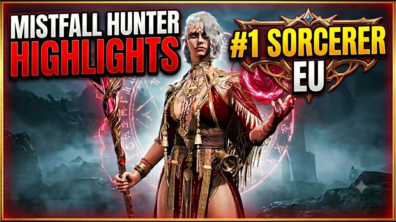 #1 Sorcerer EU PVP Highlights | Mistfall Hunter