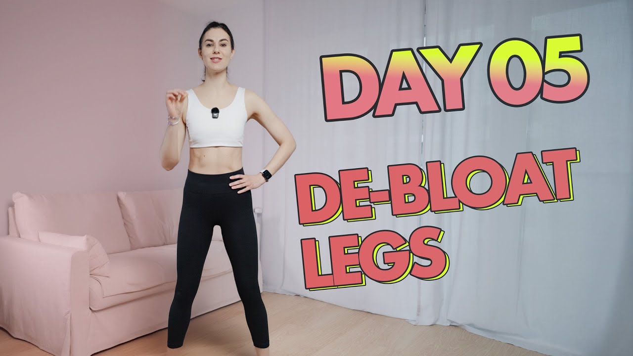 Day 5: Lymphatic Drainage Walk to De-Bloat | Slim Legs & Detox