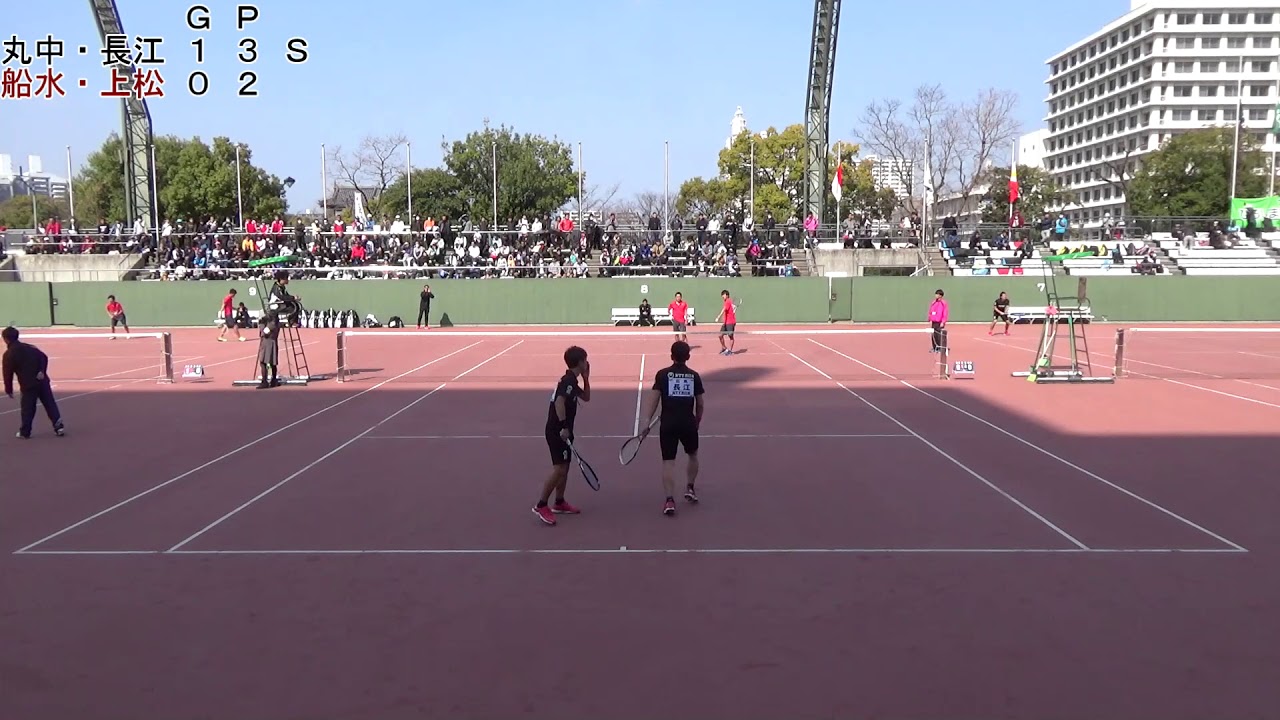 '18 アジアカップ 広島国際ソフトテニス大会 男子 準決勝 1-2