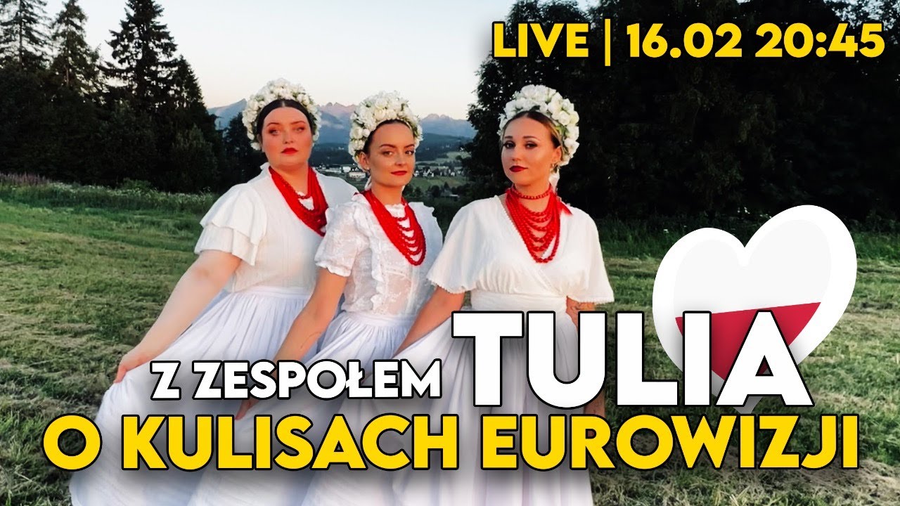 LIVE: TULIA (Eurowizja 2019 Polska) o Eurowizji, planach i muzyce! | 16.02 20:45