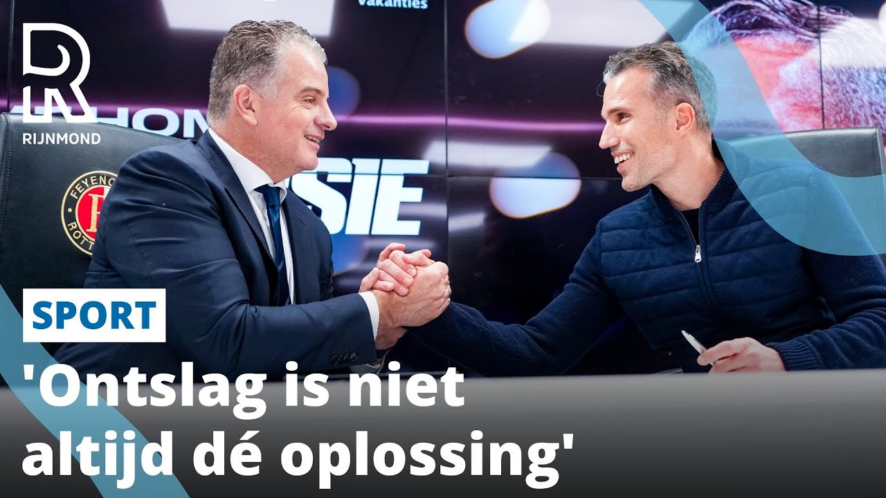 Lot van Feyenoord-directeur Te Kloese en trainer Van Persie met elkaar verbonden? | FC Rijnmond