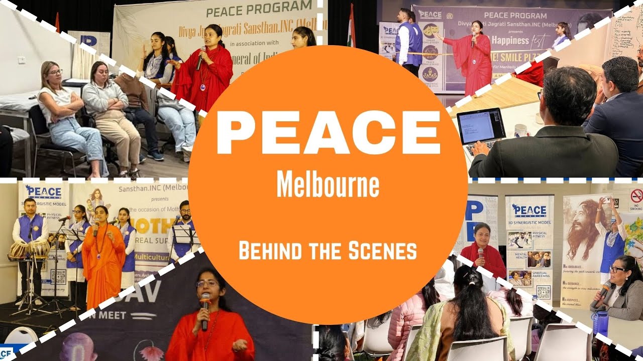 PEACE Melbourne: Behind The Scenes