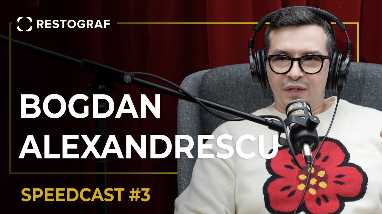🔥Restograf Speedcast #3 cu Bogdan Alexandrescu (chef Dexter) I Nachos și șampanie