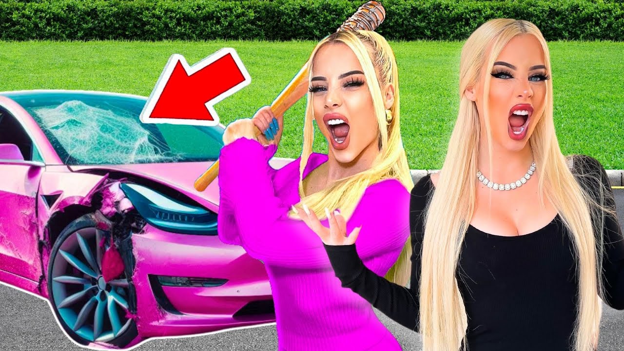 ZWILLINGS SCHWESTER zerstört mein AUTO! 😳 (wütend)