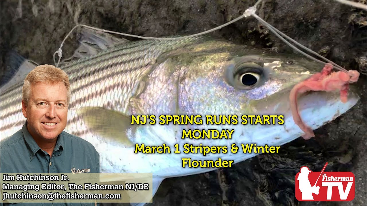 February 25, 2021 New Jersey/Delaware Bay Fishing Report with Jim Hutchinson, Jr.