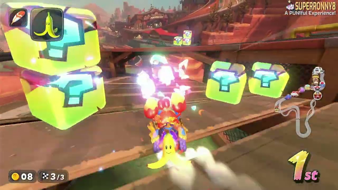Mushroom Cup - SR8 plays Mario Kart World 🏎️🌎