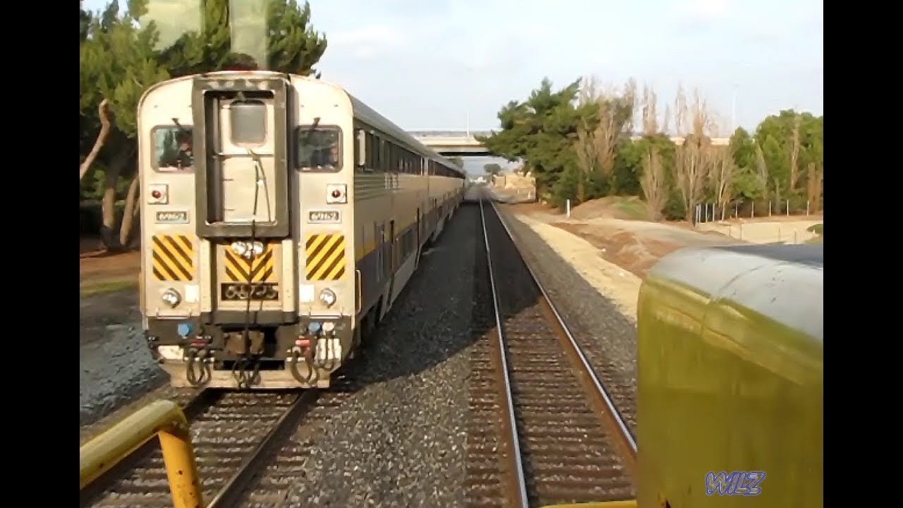 UP, BNSF, & Amtrak Oakland to Fremont & Warm Springs CA 2009