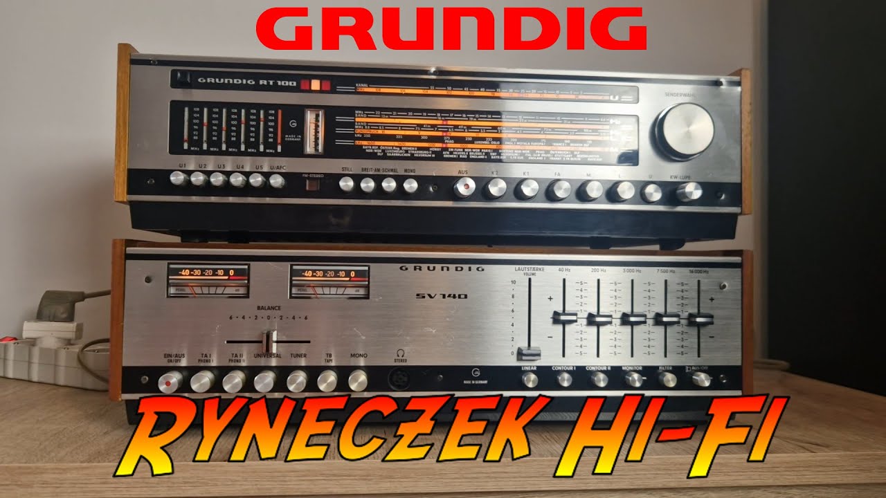 Grundig ST-100 oraz SV-140 - Ryneczek Hi-Fi Oferta: 2.