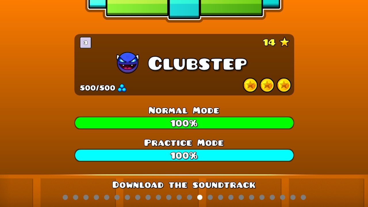 Clubstep 100% || Mobile || 3 Coins