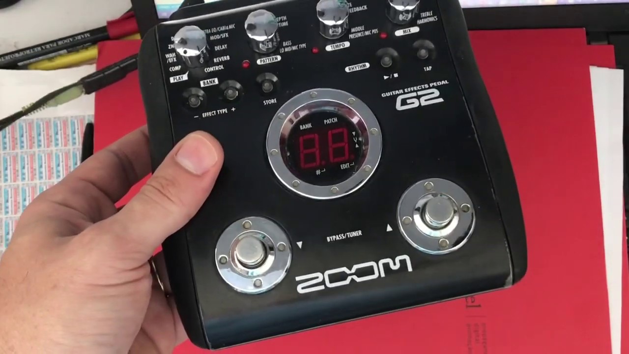 Quick review Zoom G2 - um excelente custo-benefício!
