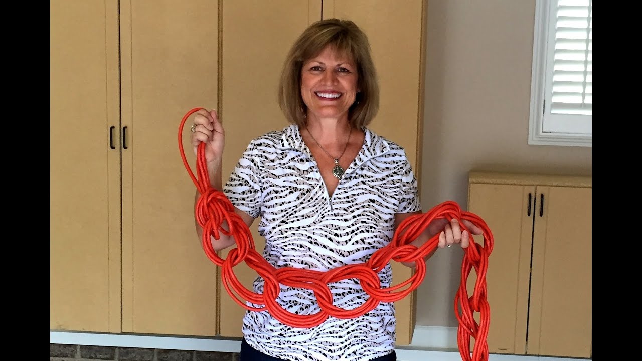 How to Easily Tie up a Long Extension Cord Without a Reel, Clip, or Strap (Using Daisy Chain Knot)