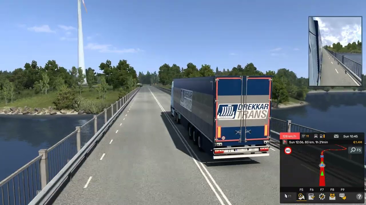Linköping - Örebro | Protective Clothing 20t | Volvo FH6 Aero | ETS 2 v1.57 Nordic Horizons | #837