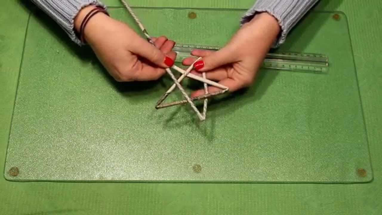KmZ ~ Stern aus Papierröllchen Tutorial How to