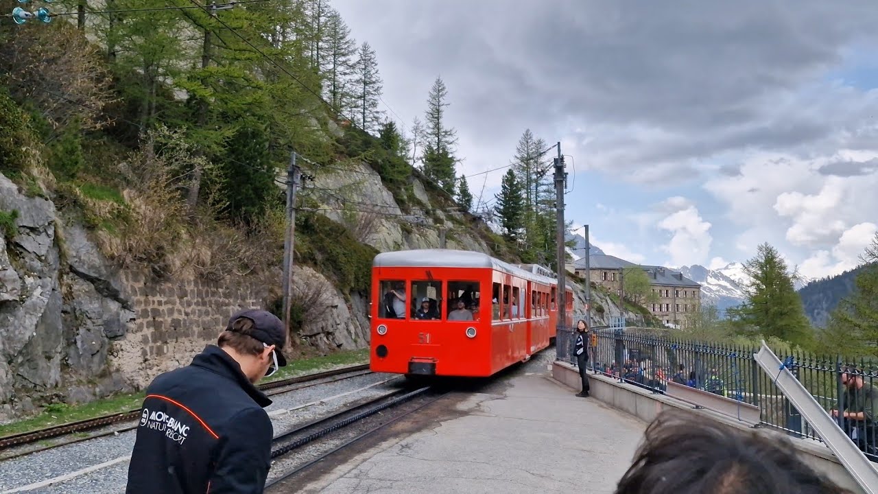 Breathtaking views of Chamonix Glacier Train | Montenvers Train | Mer de Glace