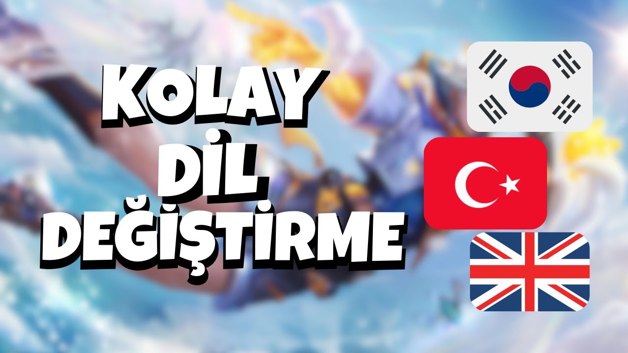 LEAGUE OF LEGENDS DİL DEĞİŞTİRME