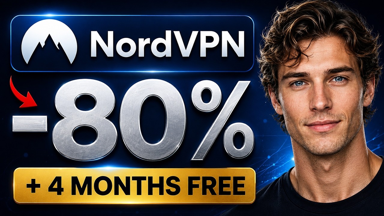 NordVPN Coupon Code 2026 🔥 Massive 80% OFF Deal + 4 FREE Months