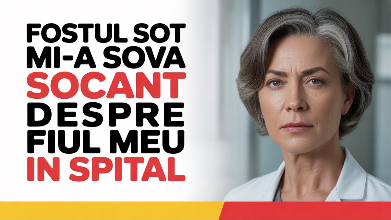 Fostul meu soț s-a rândit de mine în spital și mi-a spus: „Unde este fiul tău defect?”