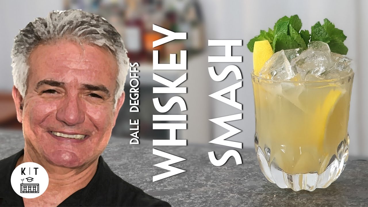 Whiskey Smash - Dale DeGroffs wunderbare Fusion von Mint Julep und Whiskey Sour