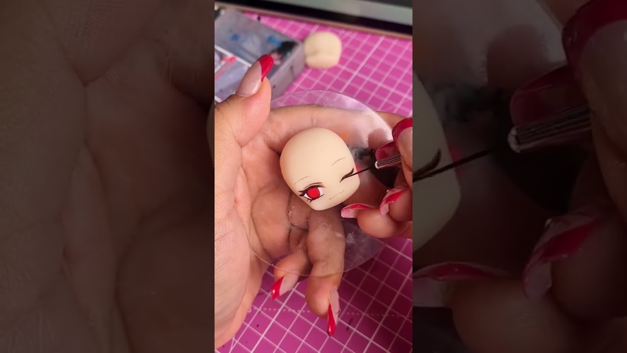 #coldporcelain #pprcela #tutorial #acrylicpainting #anime #commission
