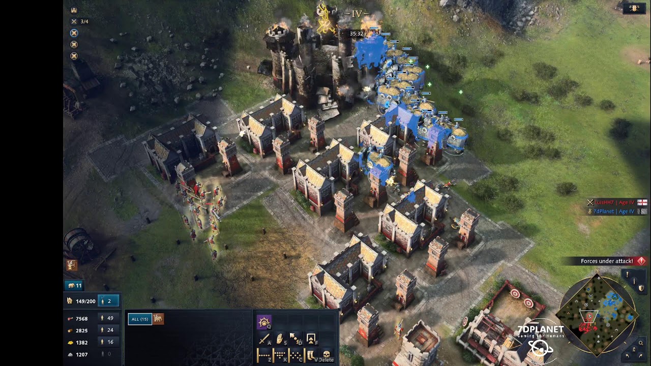 Age Of Empires IV 1v1 Ranked Battle Match