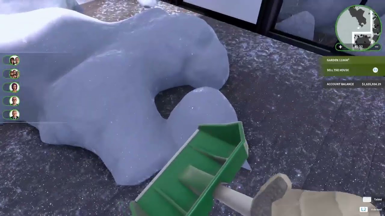 House Flipper: another snow day
