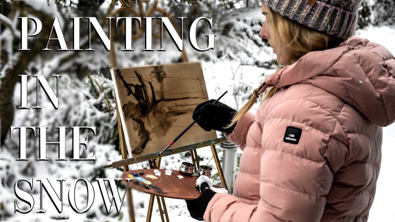 Winter Plein Air Painting