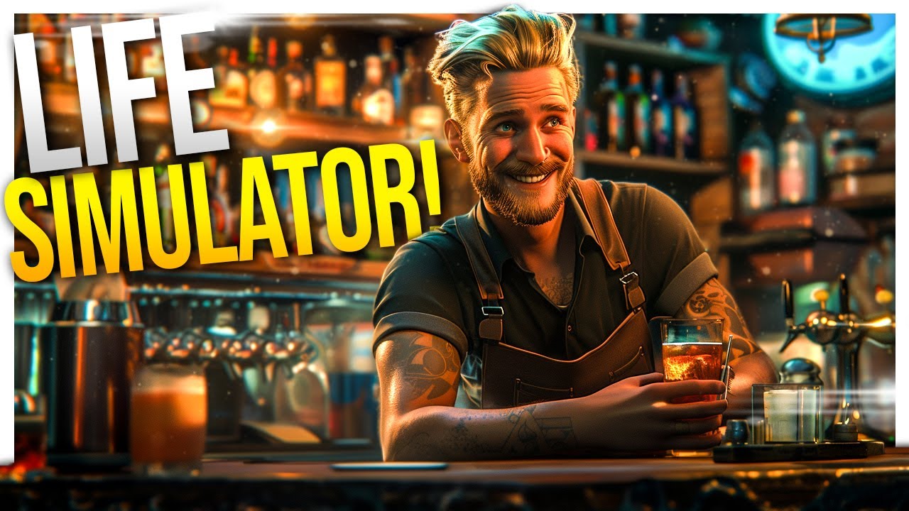 Open World LIFE Simulator and Serving Drinks for CASH // Denizen Early Access