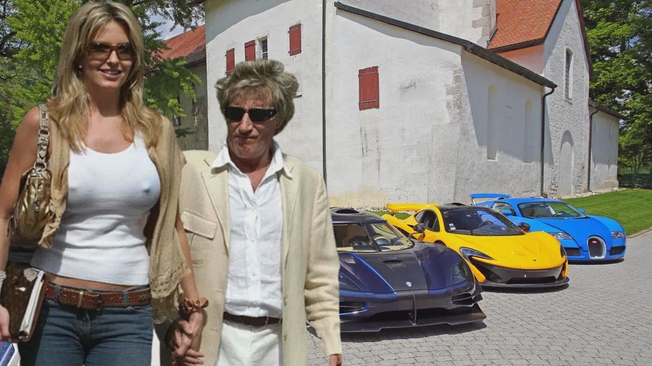Así vive Rod Stewart: autos, lujos y secretos de su día a día