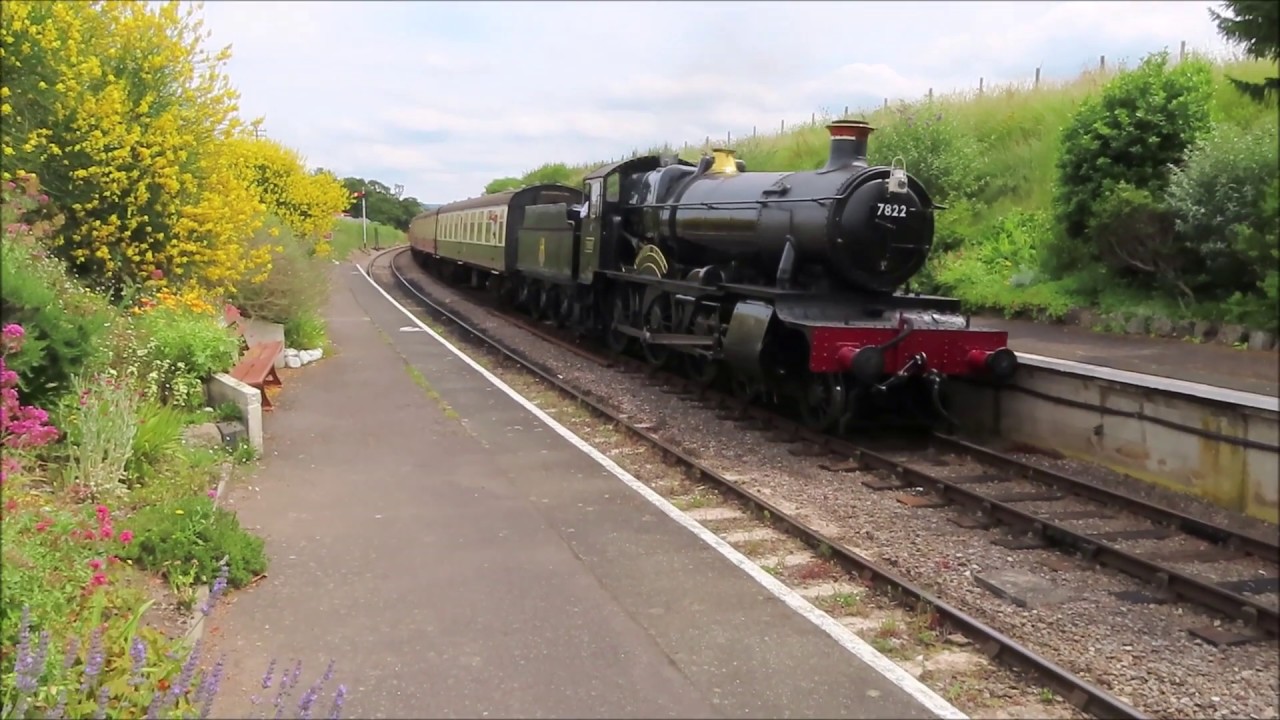 BEAUTIFUL BLUE ANCHOR STATION WSR IN THE SUNSHINE 10 JULY 2019 Part 2