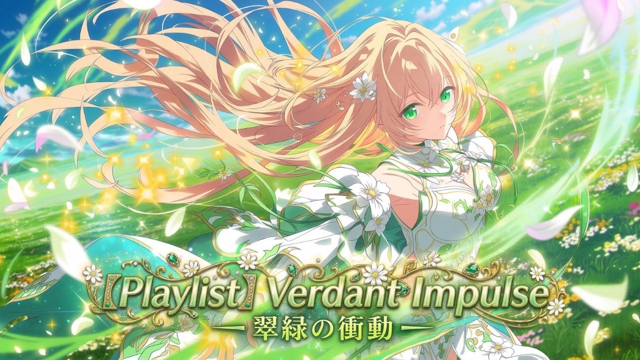 【Playlist】Verdant Impulse—翠緑の衝動—｜Anime OP×High-speed Symphonic Melodic Rock × Radiant Verdant｜作業用BGM