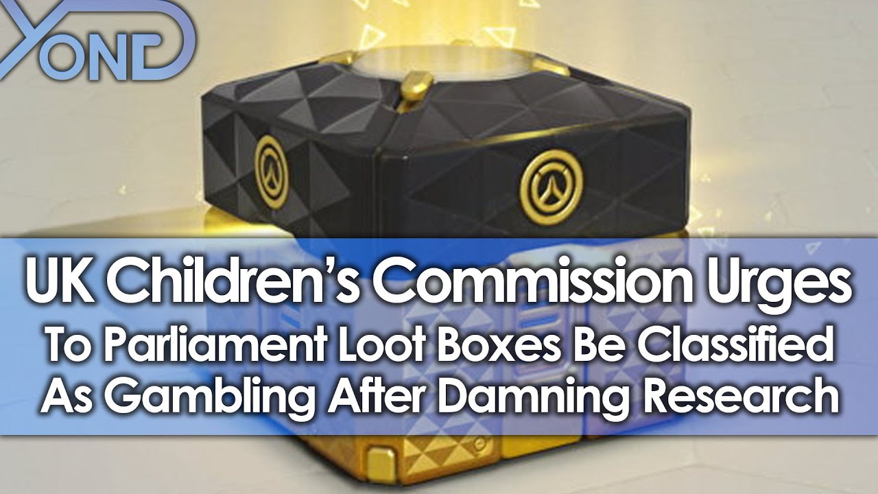 UK Children's Commission Urges Loot Boxes Be Classified As Gambling After Damning Research