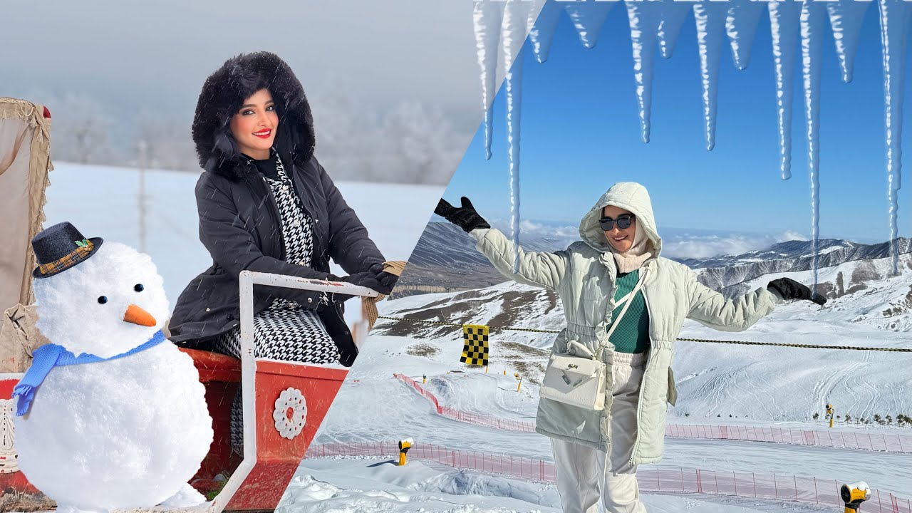 يومين في ثلوج أذربيجان🇦🇿☃️🌨️❄️