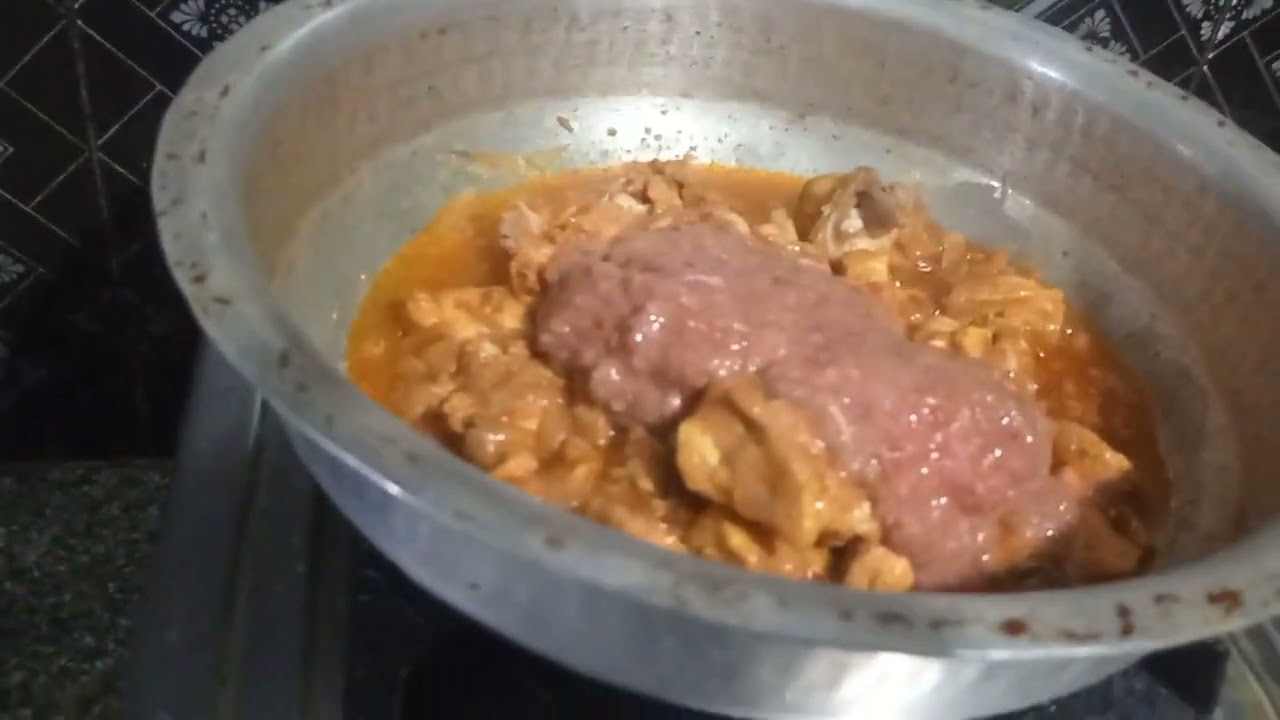 Tasty 😋😋😋 chicken curry 