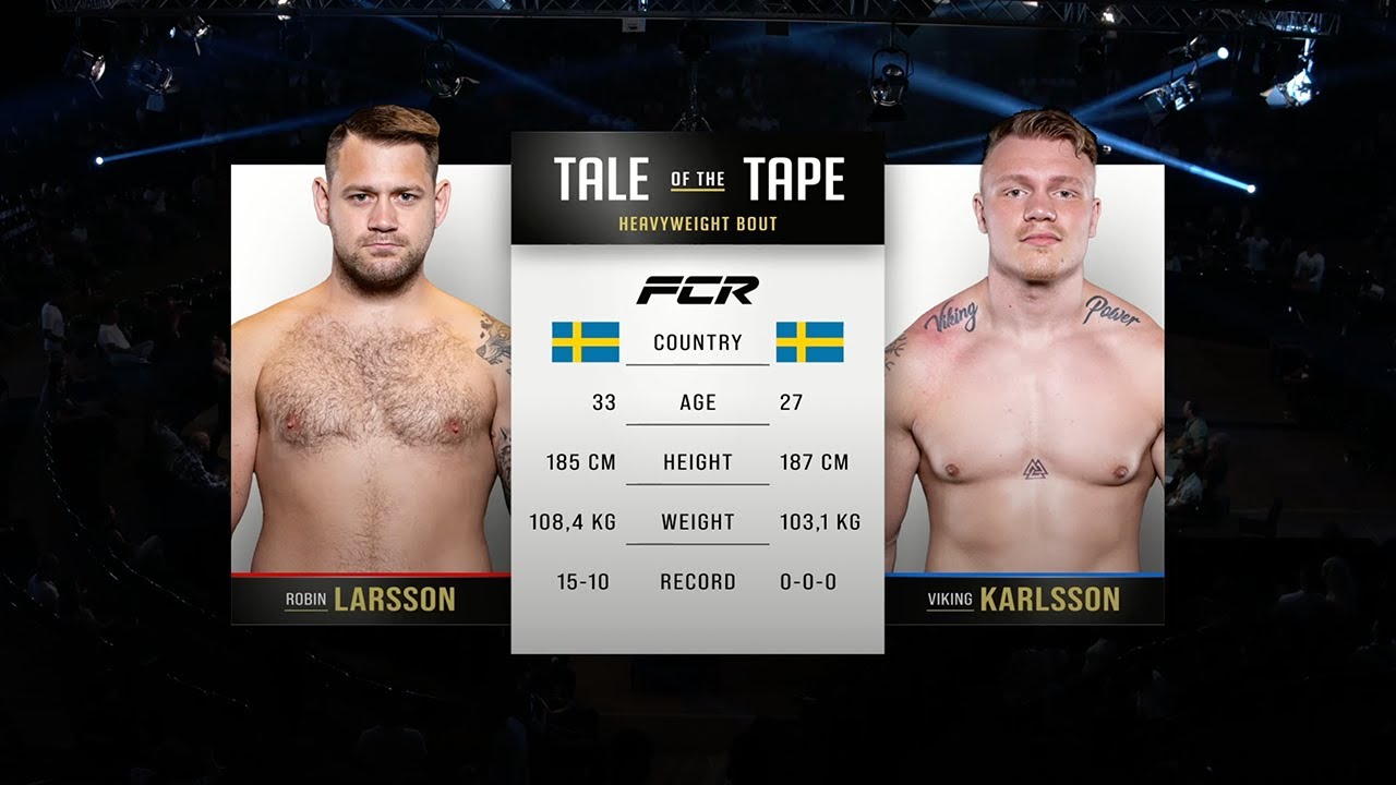 FCR 13: Robin Larsson vs Viking Karlsson | FCR MMA