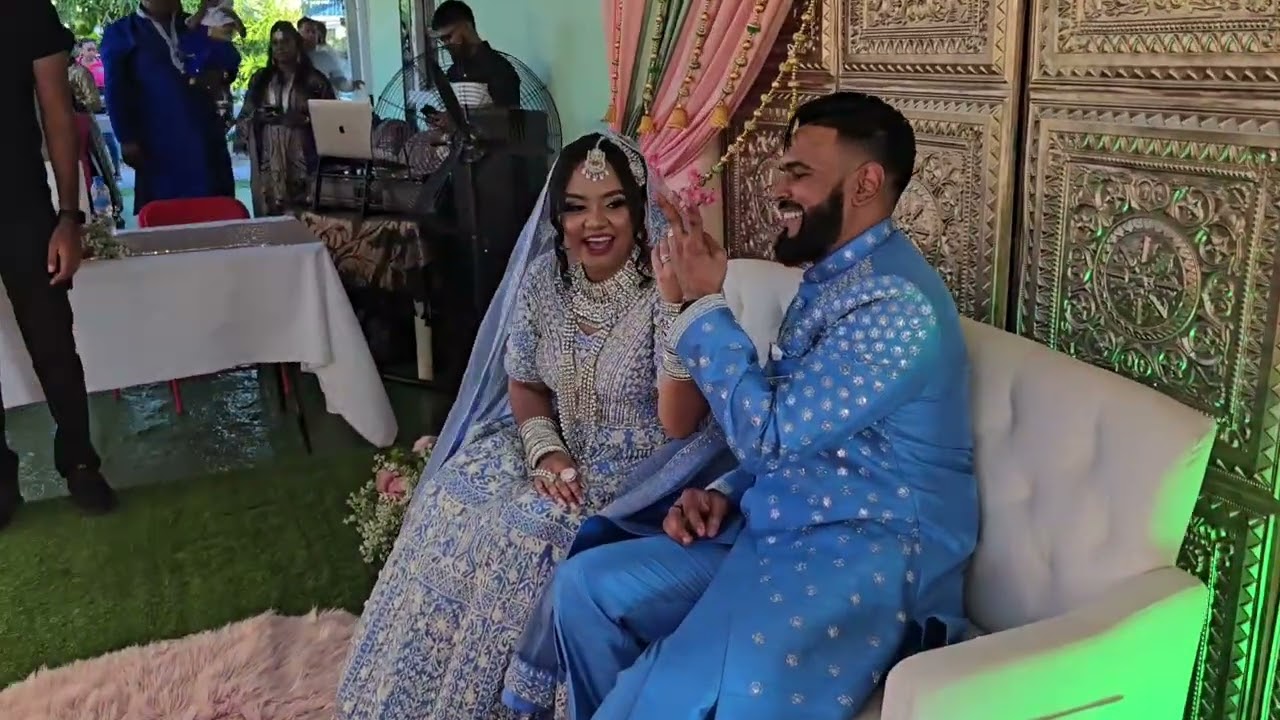 special Nikkah ceremony WR REAZ WED CLARISSA ..