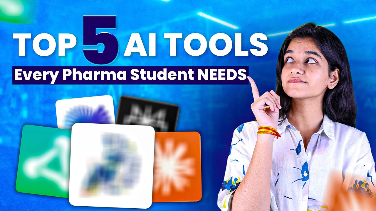 Top 5 AI Tools for Pharmacy Students | AI Tools Every Pharma Student Should Know #ai #pharmacy