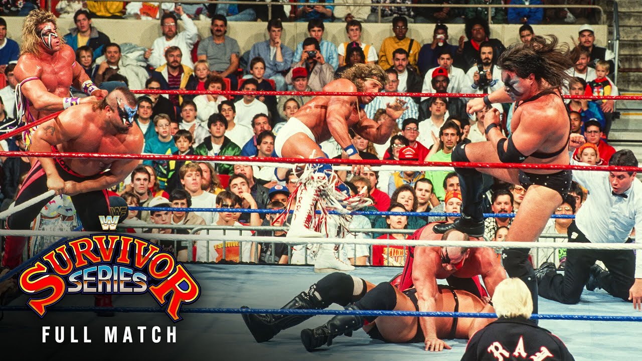 FULL MATCH: The Warriors vs. The Perfect Team: Survivor Series 1990