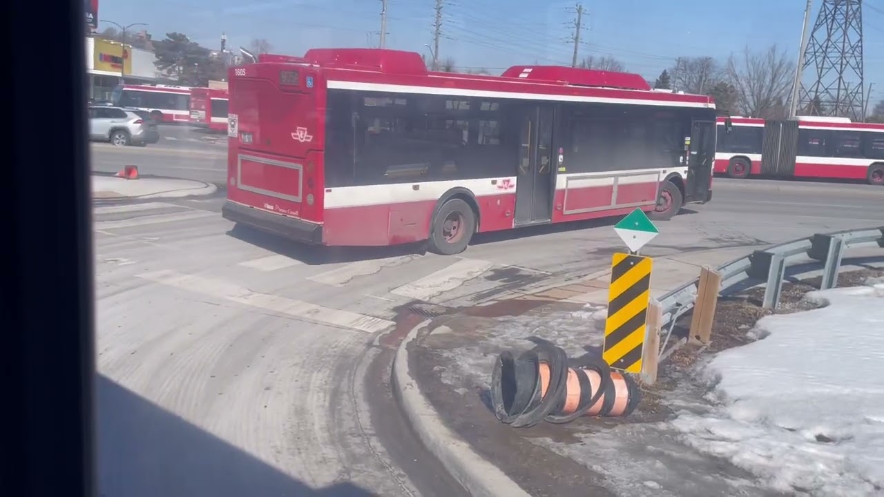 Taking the bus from Kennedy and Eglinton Ave East ( North Service Rd ) to Scarborough Centre Station