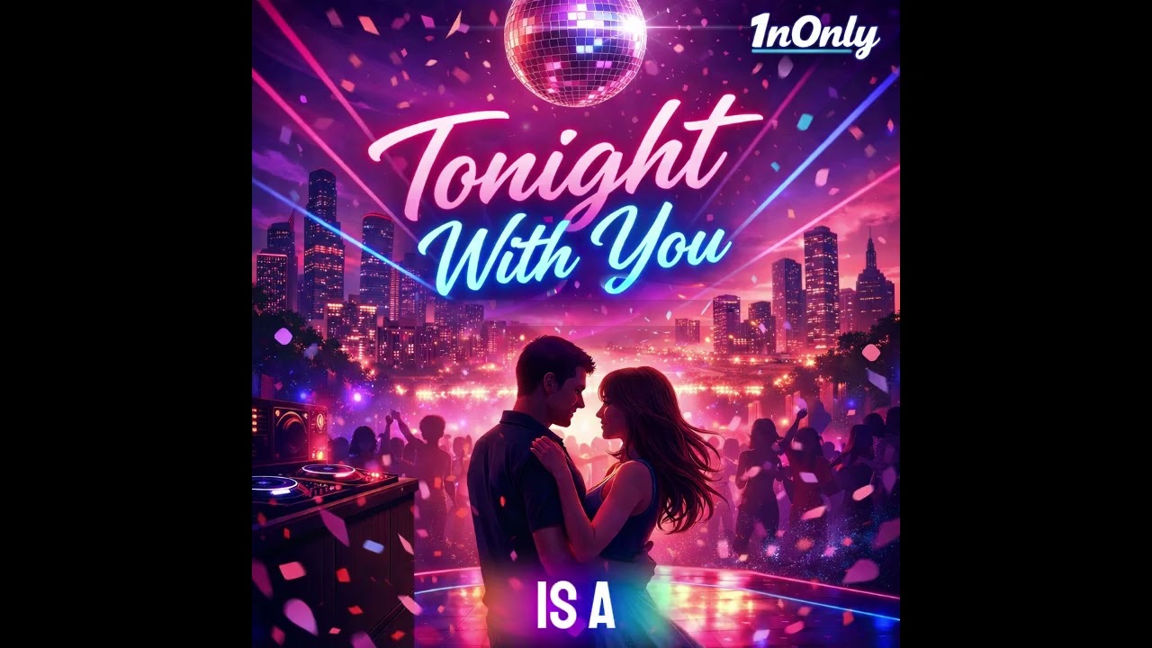 Tonight With You – Saturday Night Love Song 💃 | Friday Night Love Song 💃🕺 |Upbeat Dance-Pop | 1nOnly