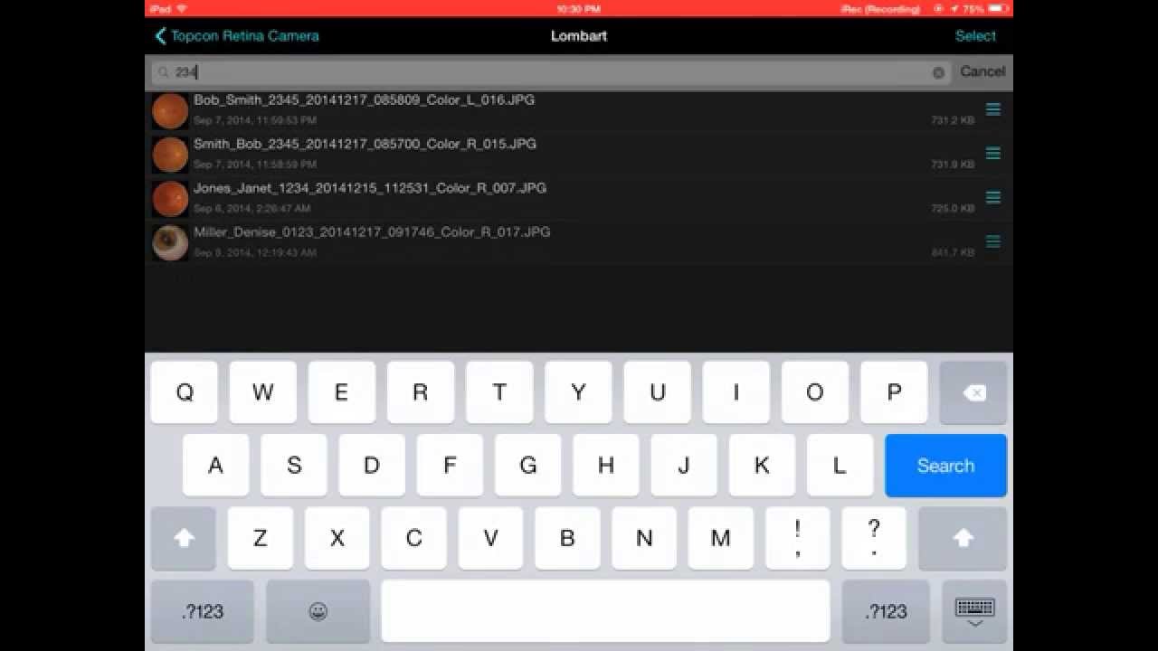 Topcon NW 400 I Pad Tutorial