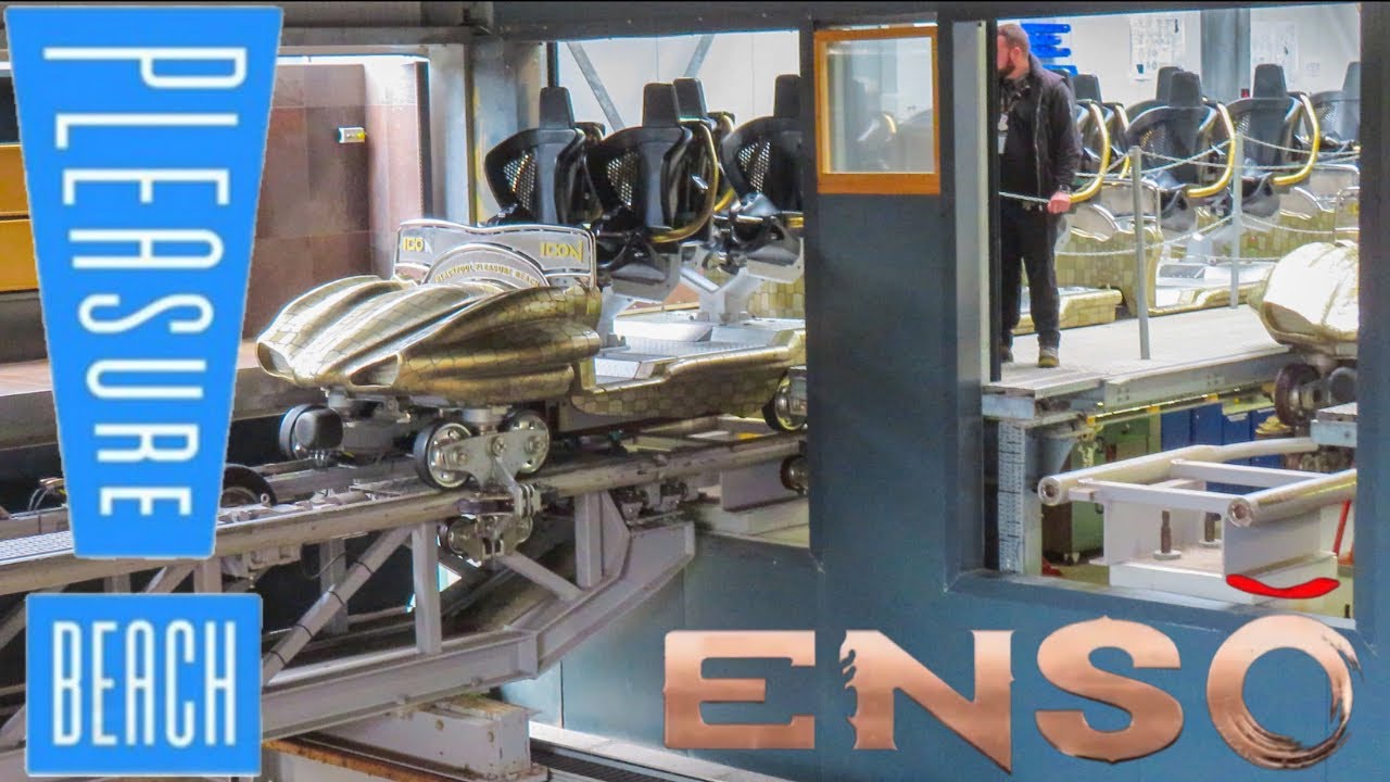 Icon Transfer Track | Adding the Enso Train | Blackpool Pleasure Beach