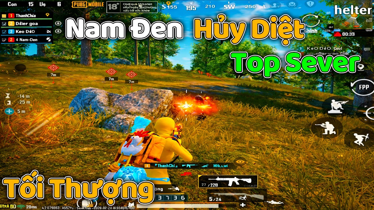 PUBG Mobile | Nam Đen Đã Hủy Hoại TuấnHC Như Thế Nào
