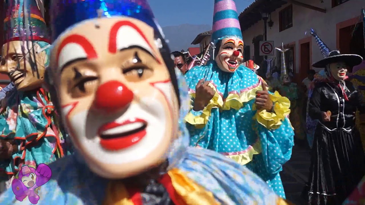 Fiestas de Xico 2018 | Dia 1| Cuadrilla de payasos parte 1 (leer el 1er comentario) | Sara Vasquez