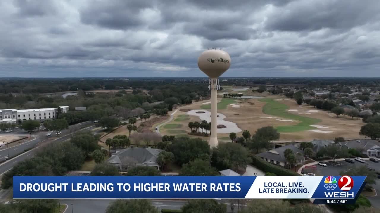 Water fee increases in The Villages as drought lingers