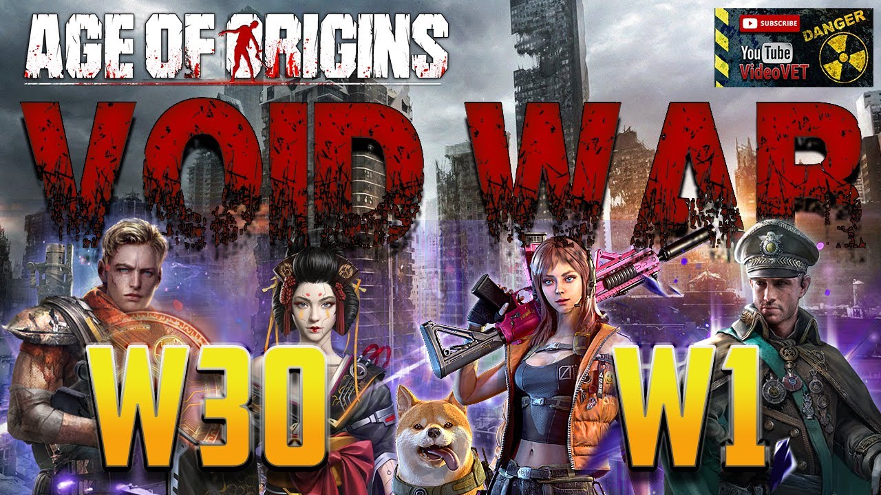 Age of Origins Void War W30 vs W1