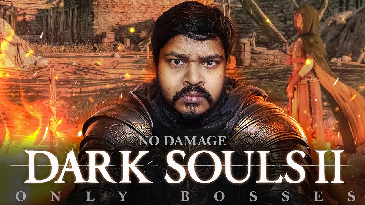 DARK SOULS II NO HIT(Only Main Bosses) at Level 1 | God Run Preparation