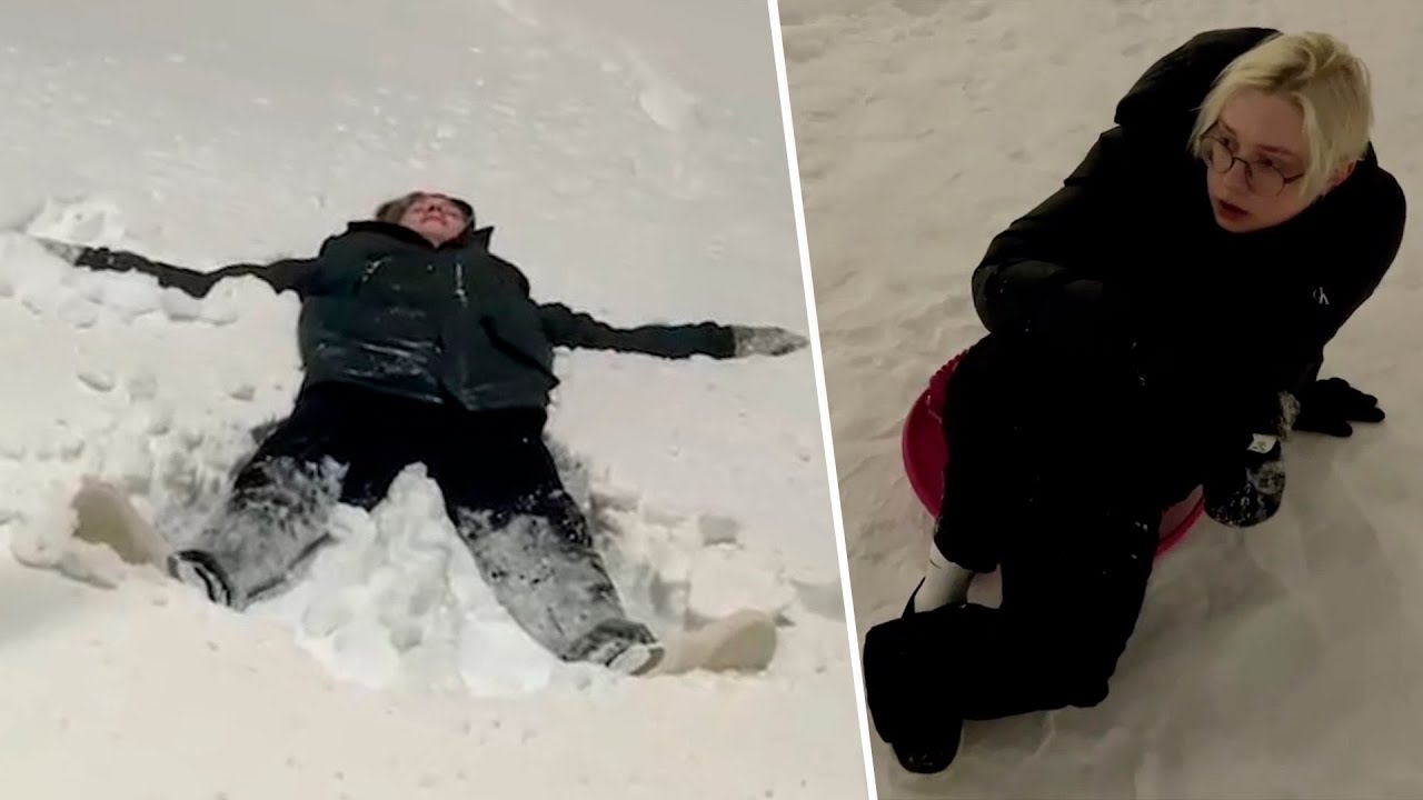 ДРЕЙК И АНЕК КАТАЮТСЯ НА ГОРКАХ // ЧУТЬ НЕ СЛОМАЛ НОГУ