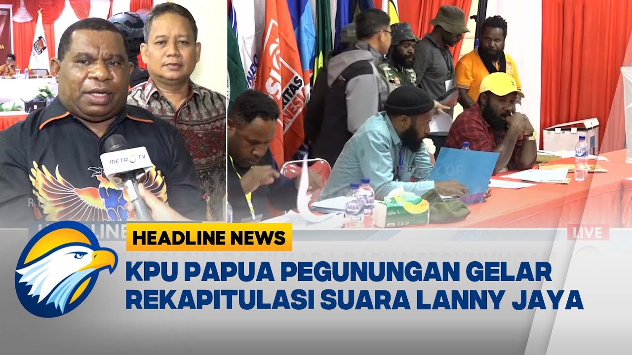 [HEADLINE NEWS, 13/12] Rekapitulasi Suara Pilkada Papua Pegunungan