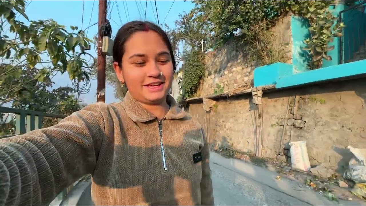 | ससुराल से श्रीनगर की ओर 🌸 | clg का कुछ भी काम नहीं हुया आज 😢#sonibhnadari